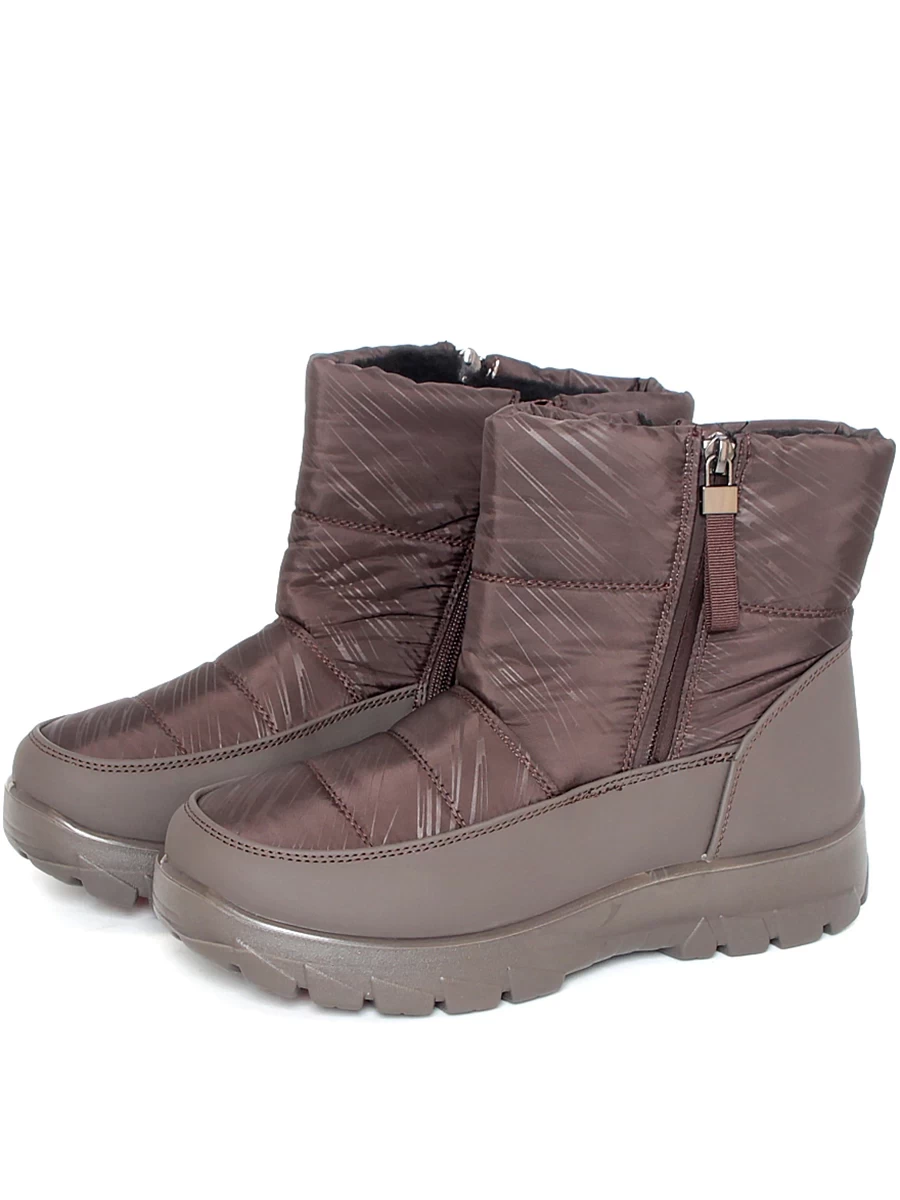 дутики женские зимние brown Finn Line, арт A8305-263