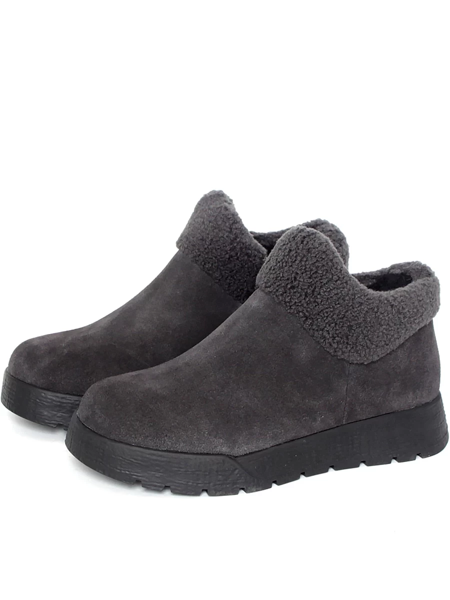 ботинки женские зимние Abricot, арт YIN-002VSH-darkgrey