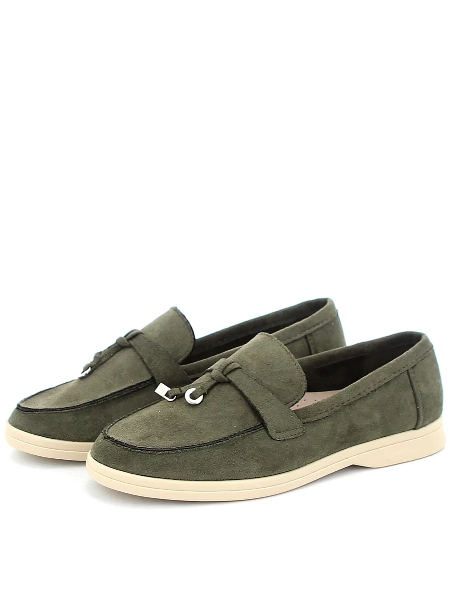 мокасины женские летние Abricot, арт NJ-036-haki