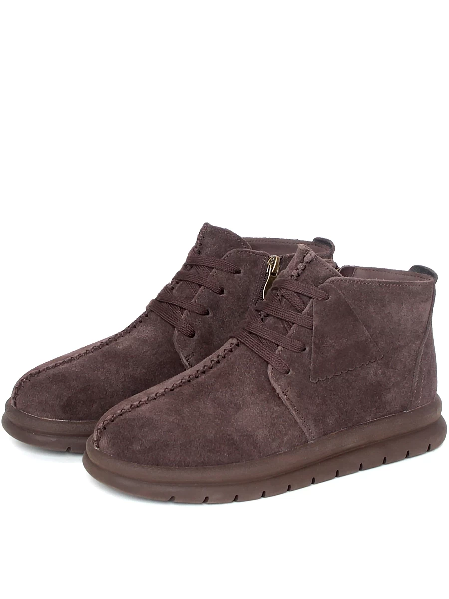 ботинки женские зимние Abricot, арт SAI-W005VSH-dbrown