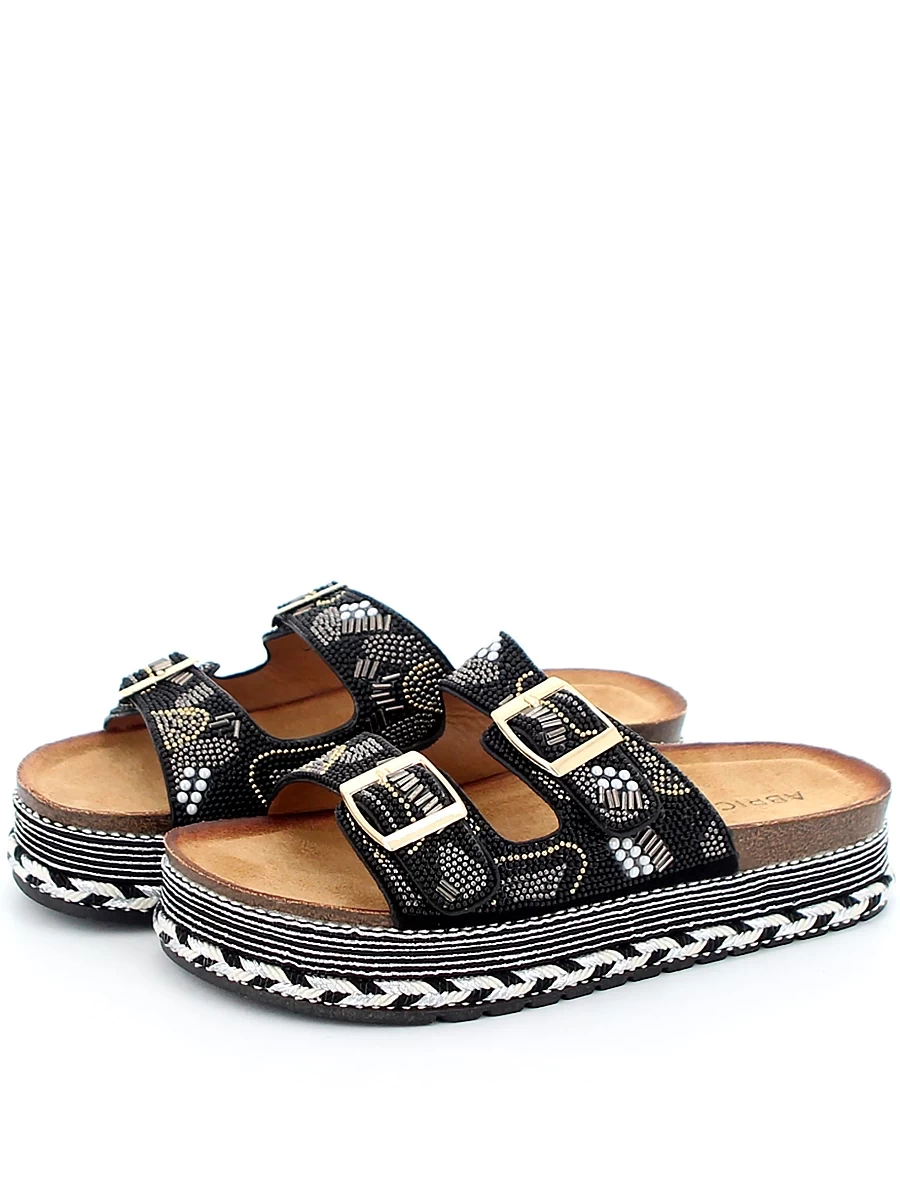 сабо женские летние Abricot, арт VG-3136T-black