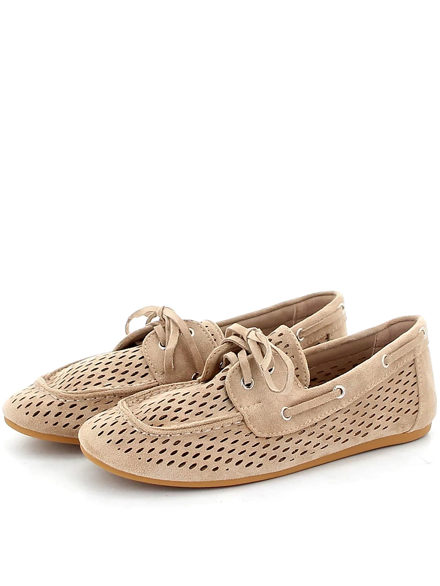 топсайдеры женские летние abricot, арт VG-3150PV-beige