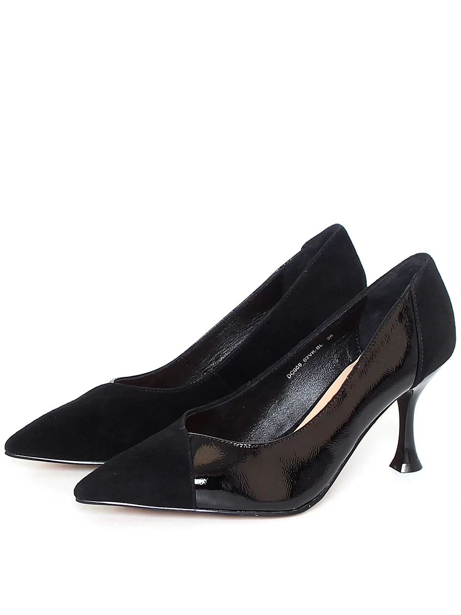 туфли женские демисезонные EL Tempo, арт DC009_02VK-BL