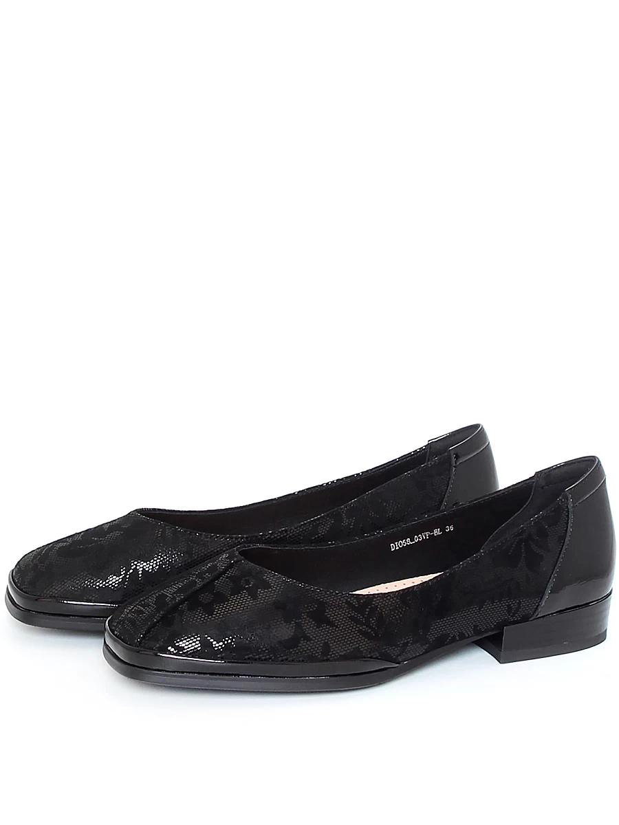 туфли женские демисезонные EL Tempo, арт DI058_03VP-BL