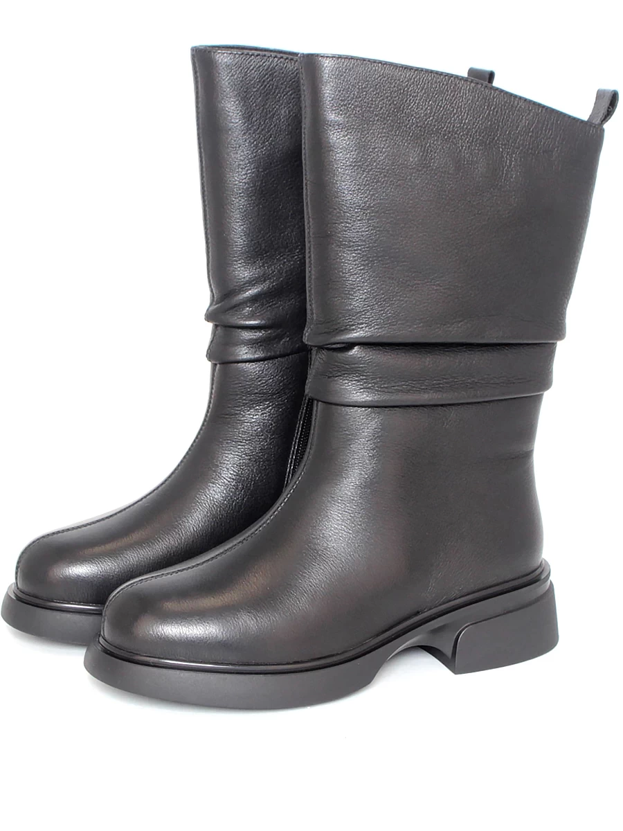 сапоги 3/4 женские зимние Spur, арт AG347_04KH-BL