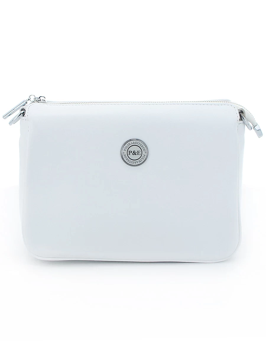сумка женская белый Polina &amp;Amp;Amp; Eiterou, арт 1035 White