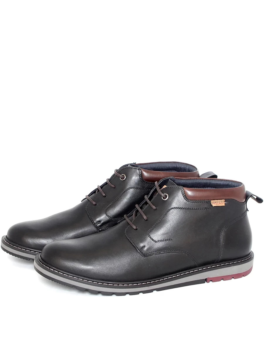 ботинки мужские зимние Black Pikolinos, арт M8J-N8181