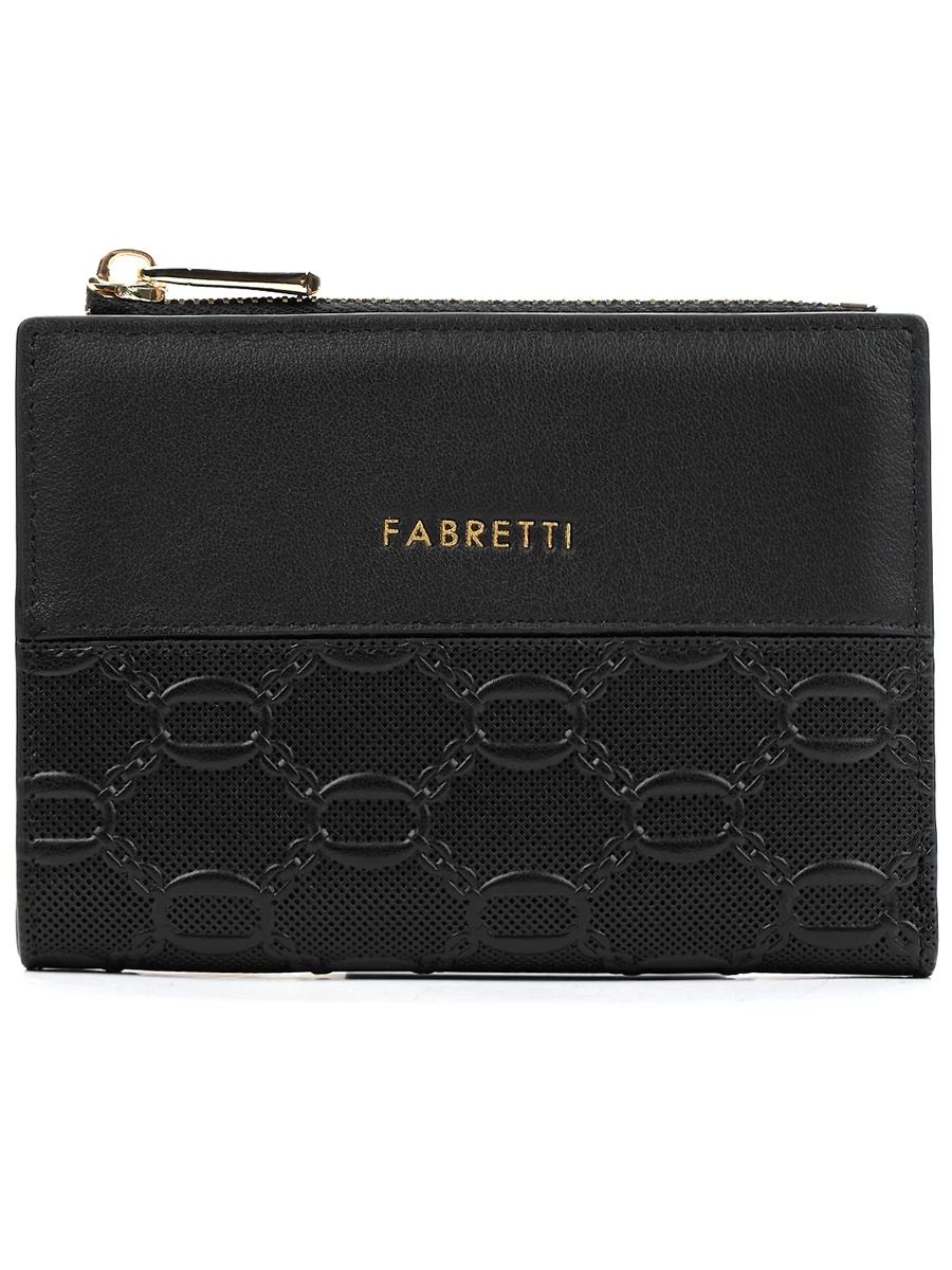 кошелек женский черный Fabretti, арт Q250254-2