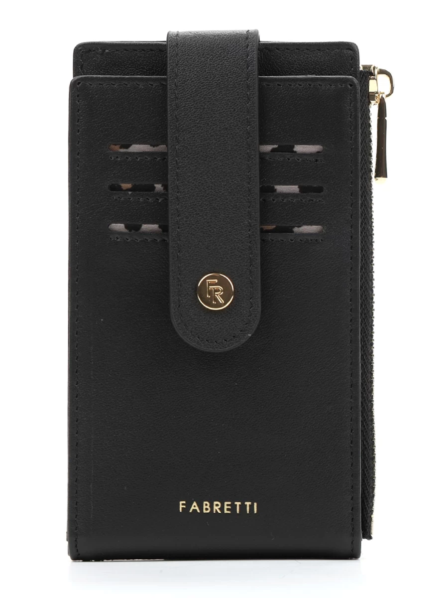 визитница женская черный Fabretti, арт Q250251-2