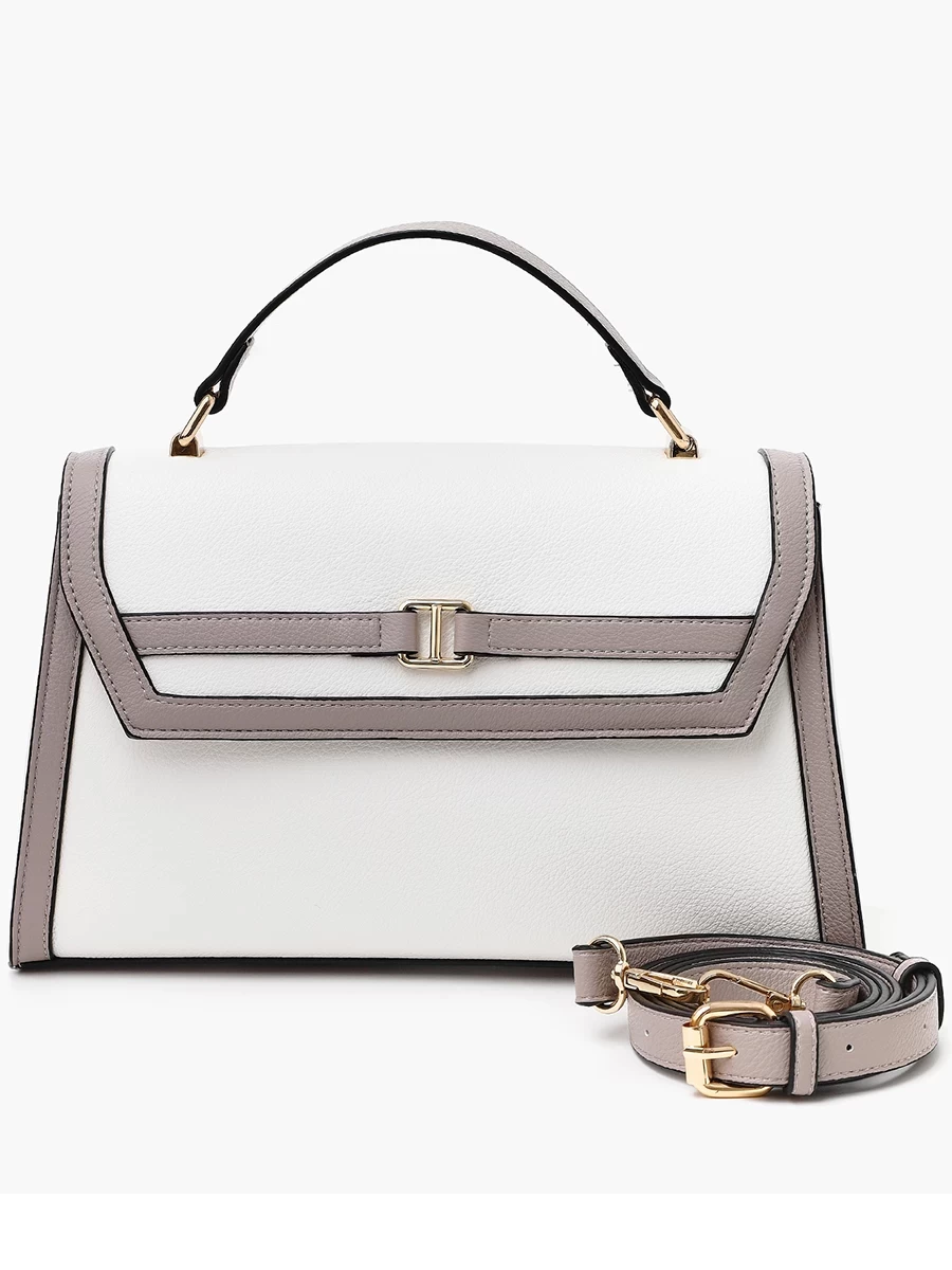 сумка женская серый Fabretti, арт FR58063-3