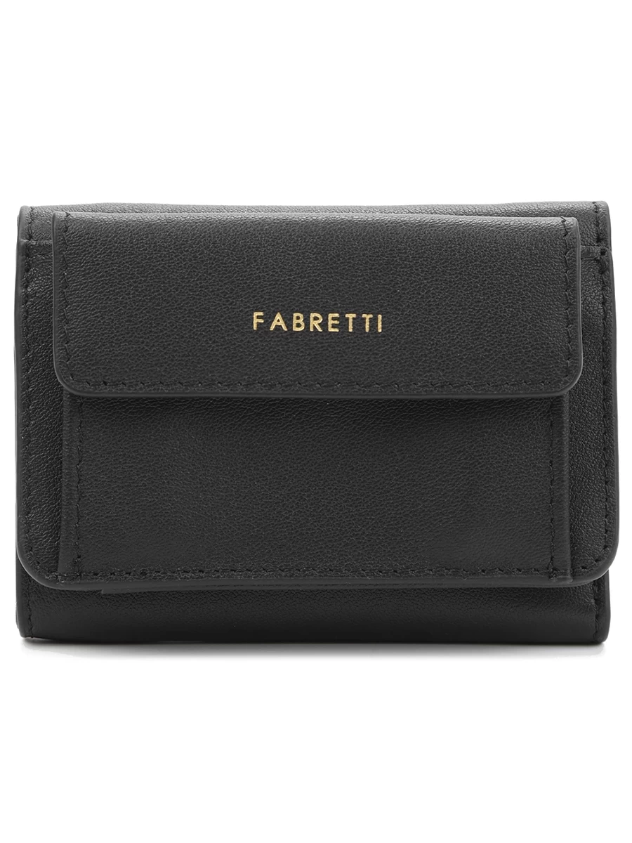 кошелек женский черный Fabretti, арт Q250111-2