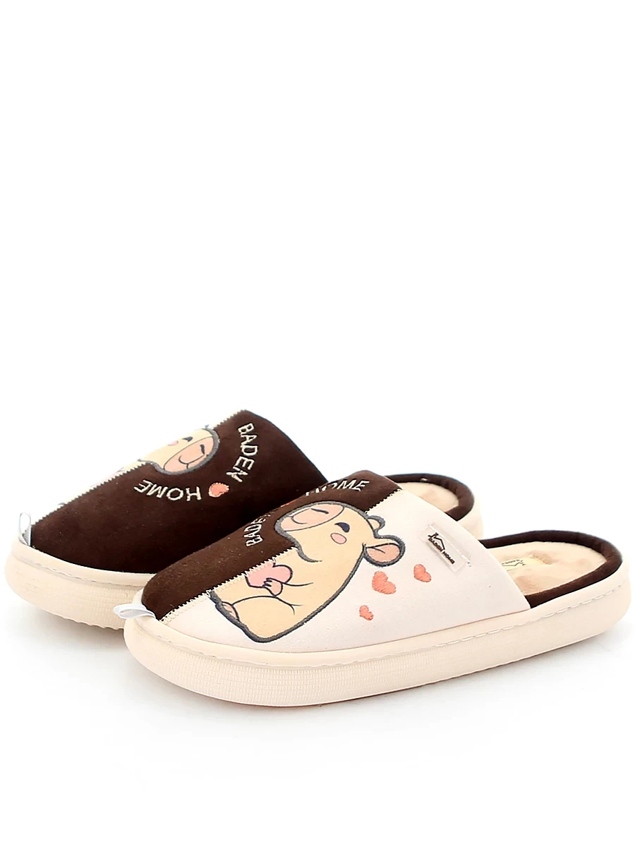 тапочки женские коричневый Baden, арт SV056-070