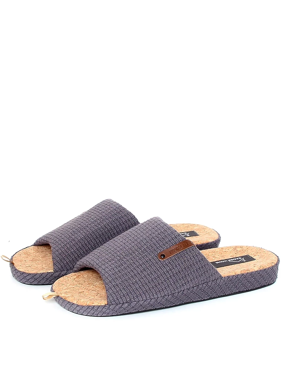 тапочки мужские серый Baden, арт SE011-251