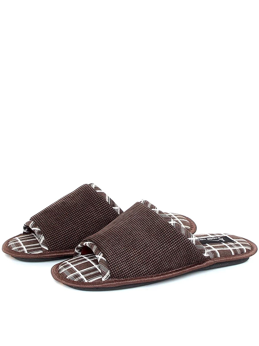 тапочки мужские коричневый Baden, арт SK010-200